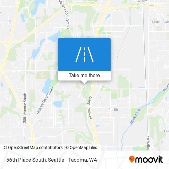 Mapa de 56th Place South