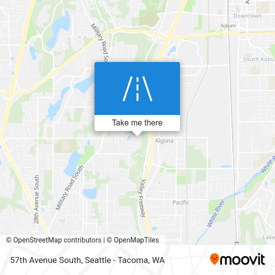Mapa de 57th Avenue South