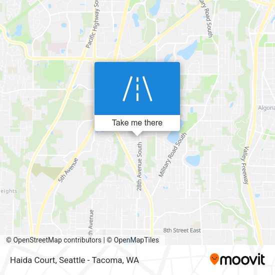 Haida Court map