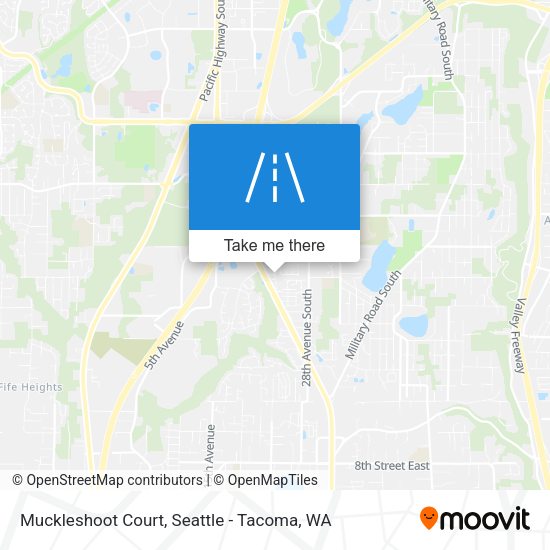 Muckleshoot Court map