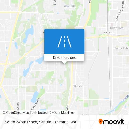 Mapa de South 348th Place