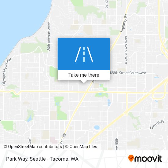Park Way map