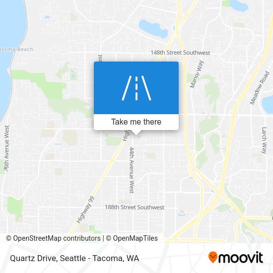 Quartz Drive map
