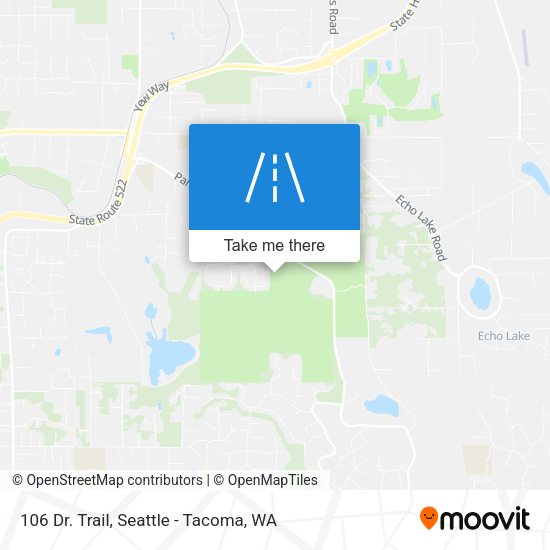 106 Dr. Trail map