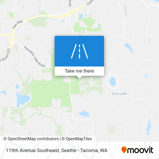 Mapa de 119th Avenue Southeast