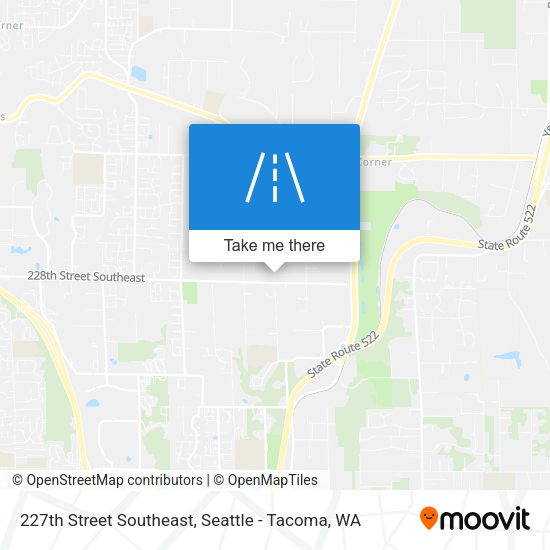 227th Street Southeast map