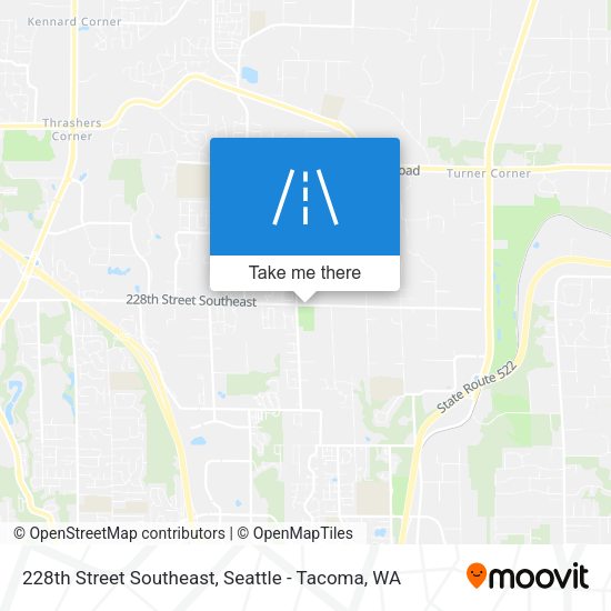 Mapa de 228th Street Southeast
