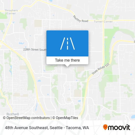 Mapa de 48th Avenue Southeast