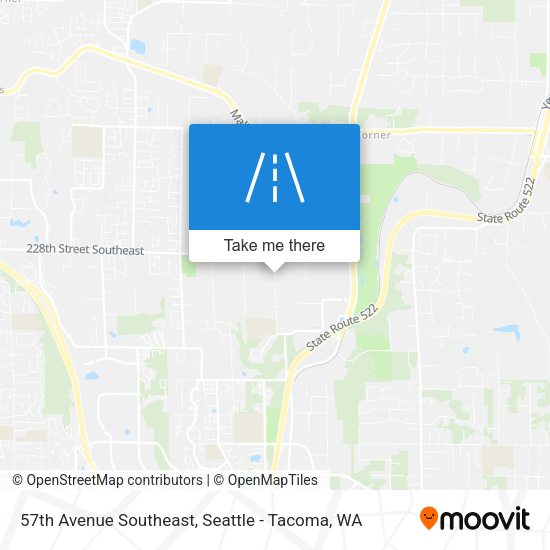 Mapa de 57th Avenue Southeast