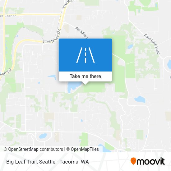 Mapa de Big Leaf Trail