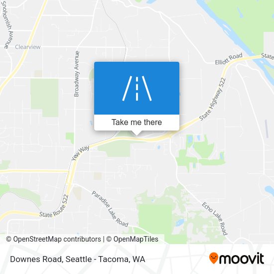 Downes Road map