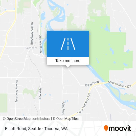 Elliott Road map