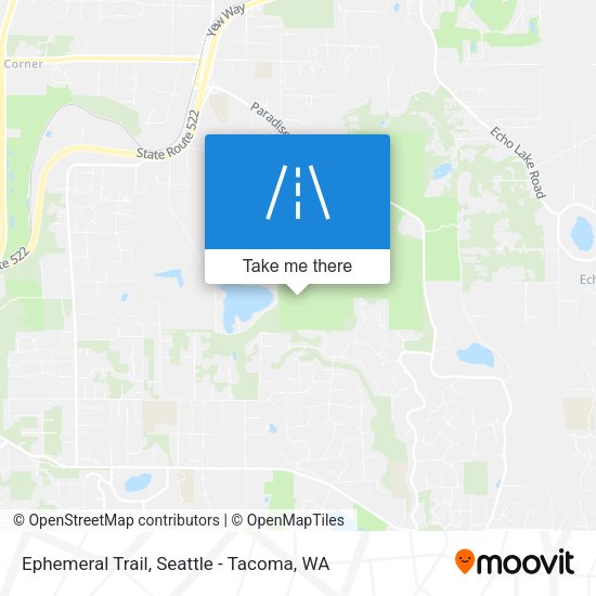 Ephemeral Trail map