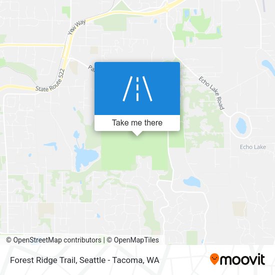 Forest Ridge Trail map