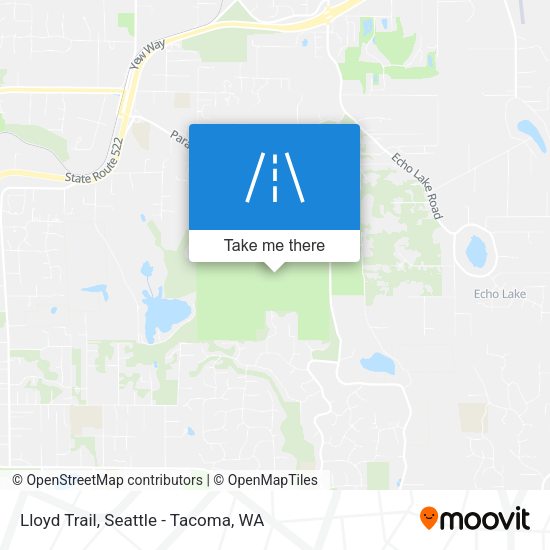 Lloyd Trail map