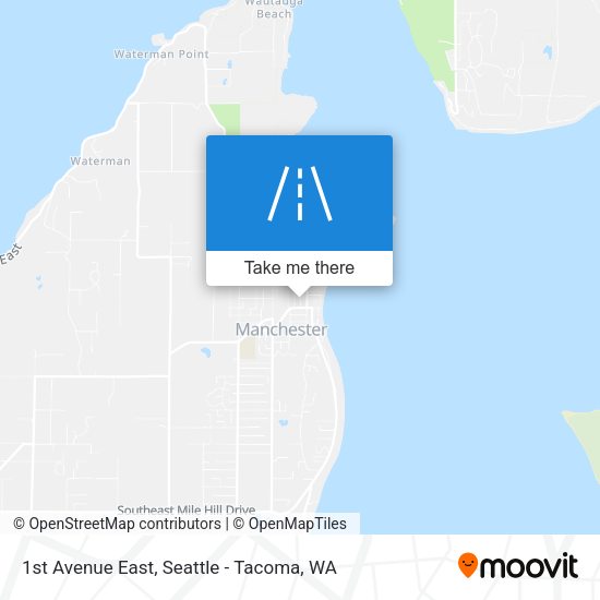 1st Avenue East map
