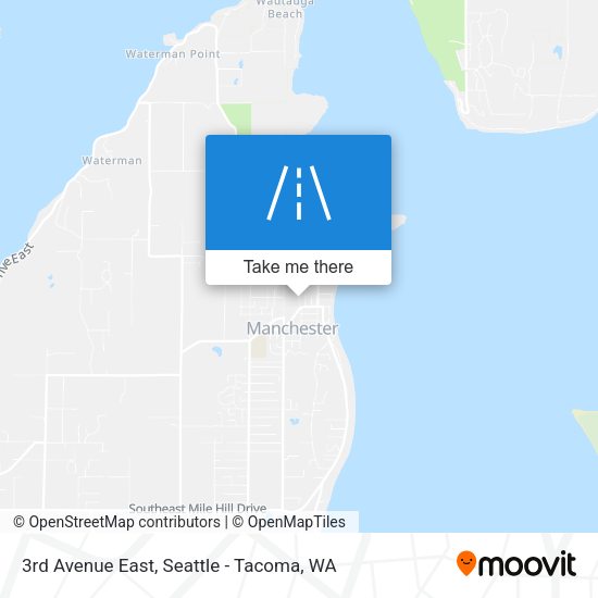 Mapa de 3rd Avenue East