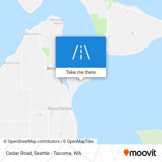 Mapa de Cedar Road