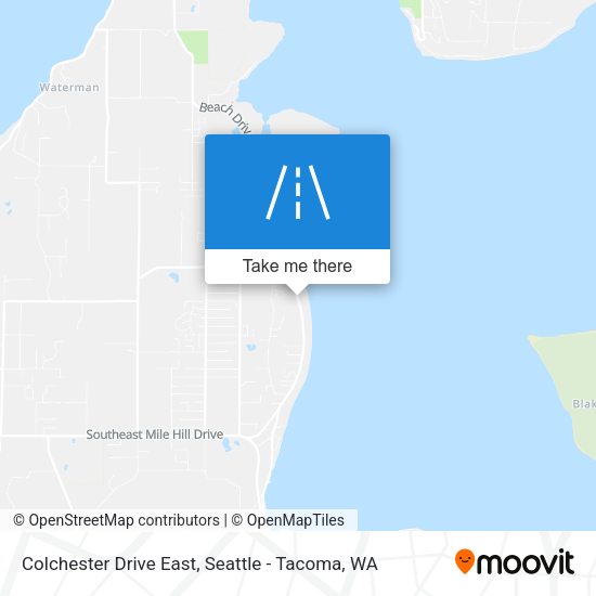 Mapa de Colchester Drive East