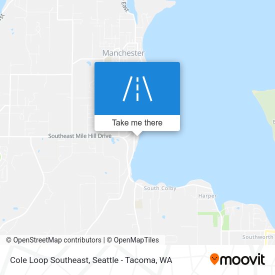 Cole Loop Southeast map