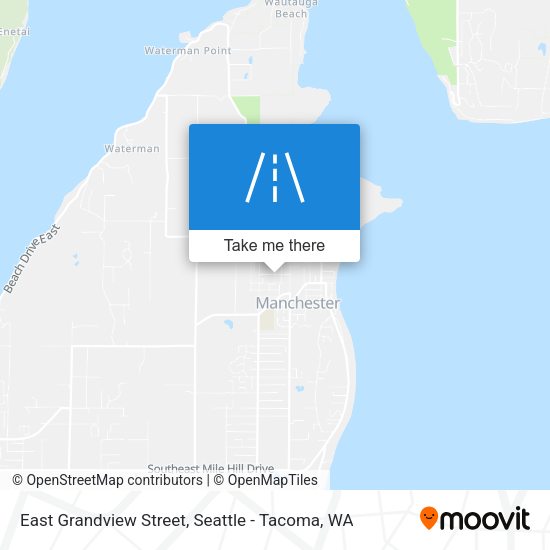 Mapa de East Grandview Street