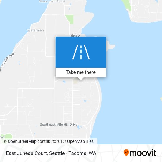 Mapa de East Juneau Court