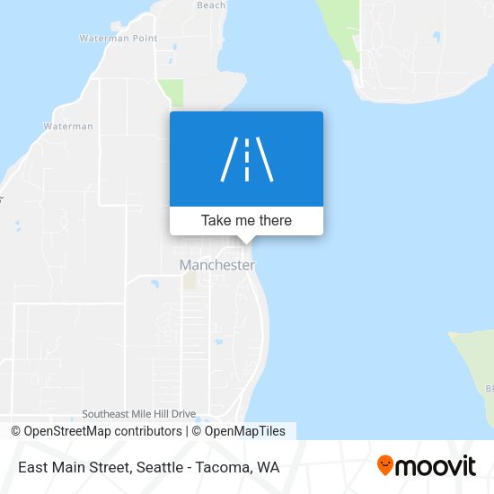 Mapa de East Main Street