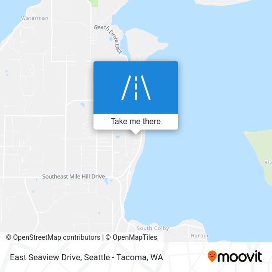 East Seaview Drive map