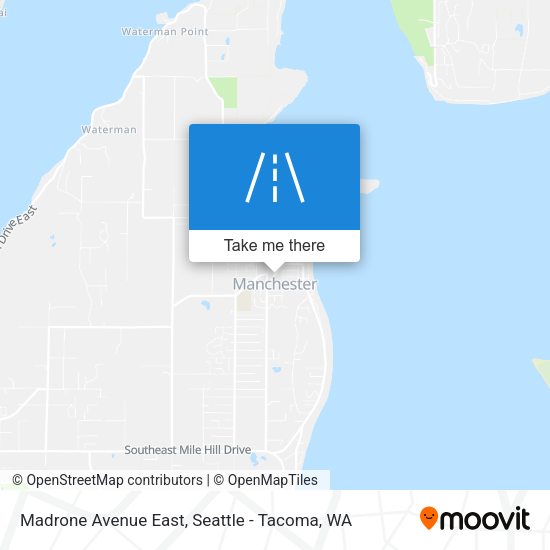 Mapa de Madrone Avenue East