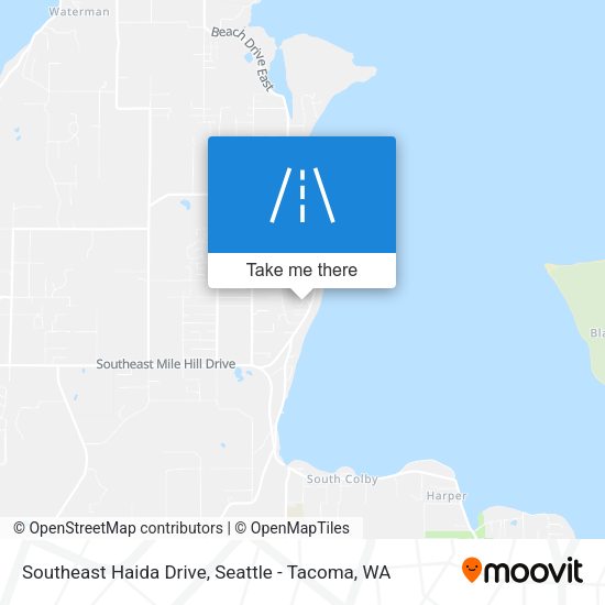 Mapa de Southeast Haida Drive