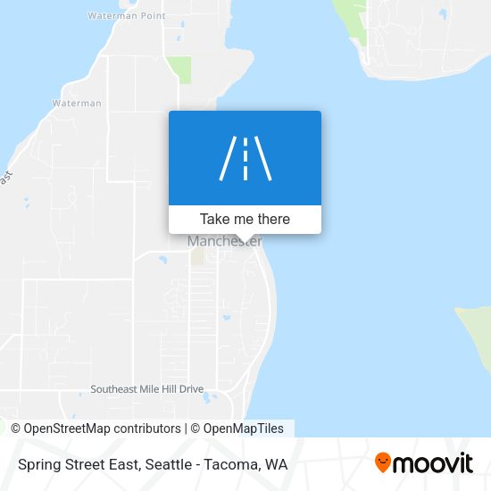 Spring Street East map