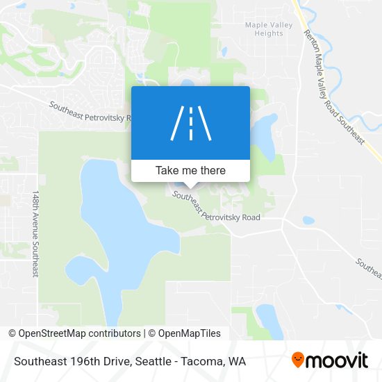 Southeast 196th Drive map