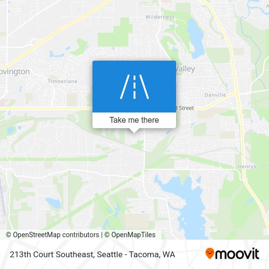 Mapa de 213th Court Southeast
