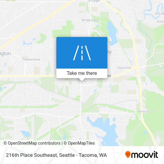 Mapa de 216th Place Southeast