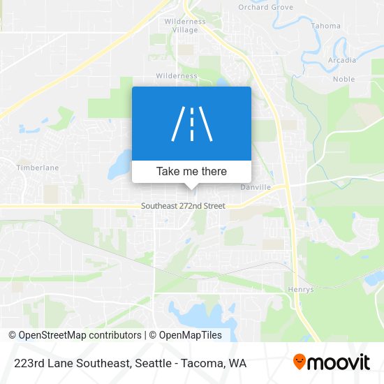 Mapa de 223rd Lane Southeast