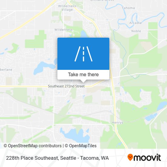 Mapa de 228th Place Southeast