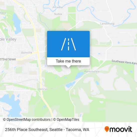 Mapa de 256th Place Southeast
