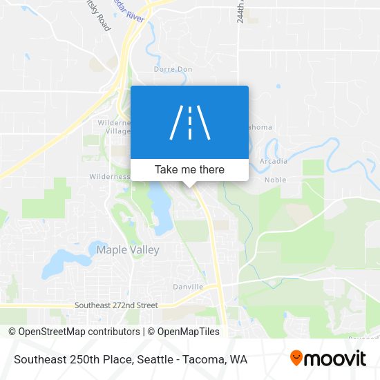 Mapa de Southeast 250th Place