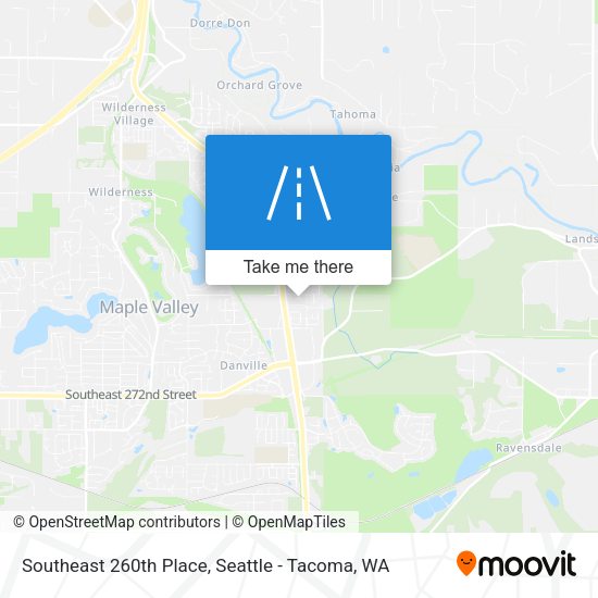 Mapa de Southeast 260th Place