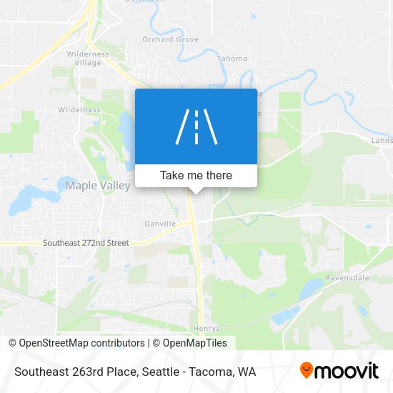 Mapa de Southeast 263rd Place