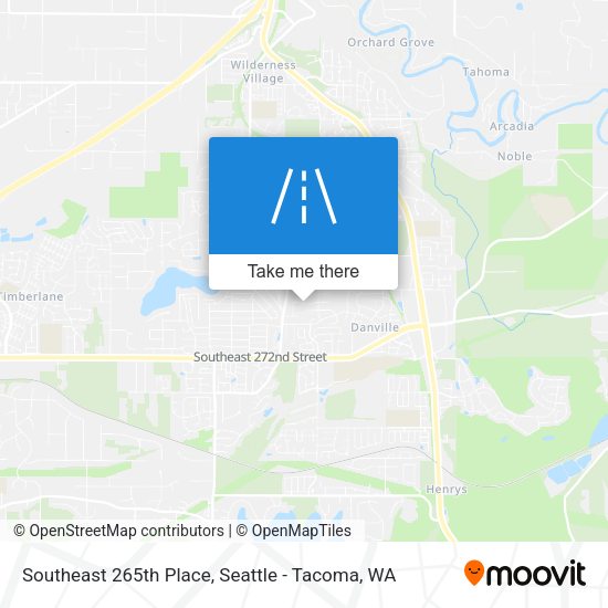 Mapa de Southeast 265th Place