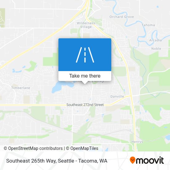 Mapa de Southeast 265th Way