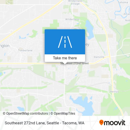 Mapa de Southeast 272nd Lane