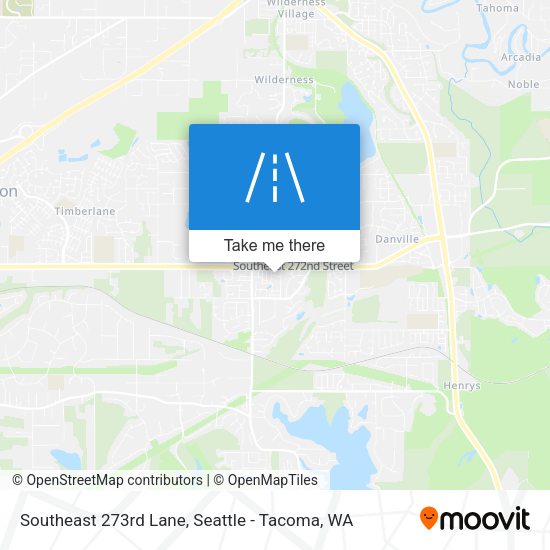 Southeast 273rd Lane map