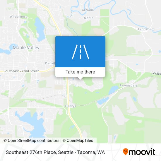 Mapa de Southeast 276th Place