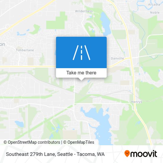 Southeast 279th Lane map