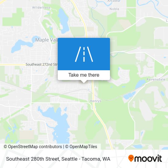 Mapa de Southeast 280th Street