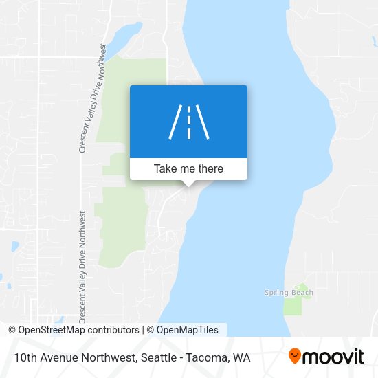 Mapa de 10th Avenue Northwest