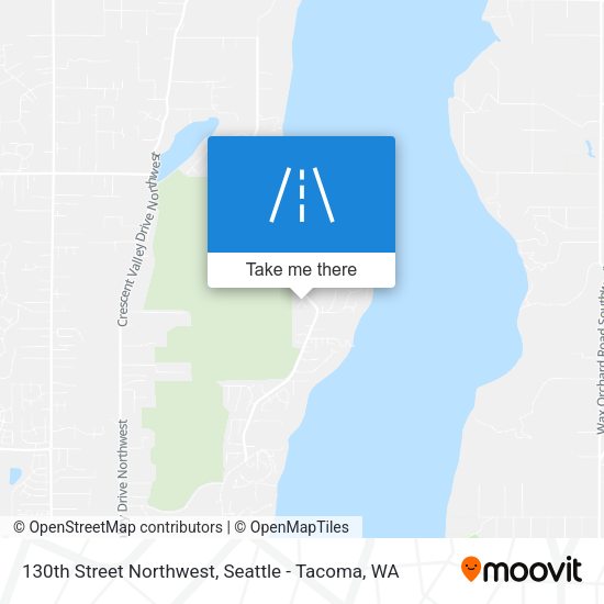 130th Street Northwest map