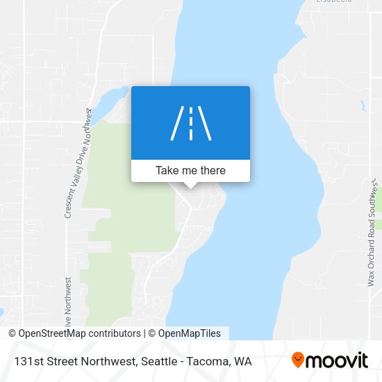 Mapa de 131st Street Northwest